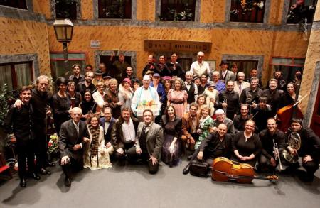 Imagen La zarzuela y el Cuadro Lírico Julián Gayarre regresan, como cada mes de junio, a las tablas del Teatro Juan Bravo